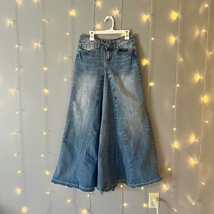 Y2K Vintage Maxi Jean Denim Skirt